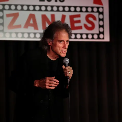 January 17, 2018, Chicago, Illinois, USA: Stand up comedian RICHARD LEWIS performs at Zanies Comedy Club in Chicago. Chi
