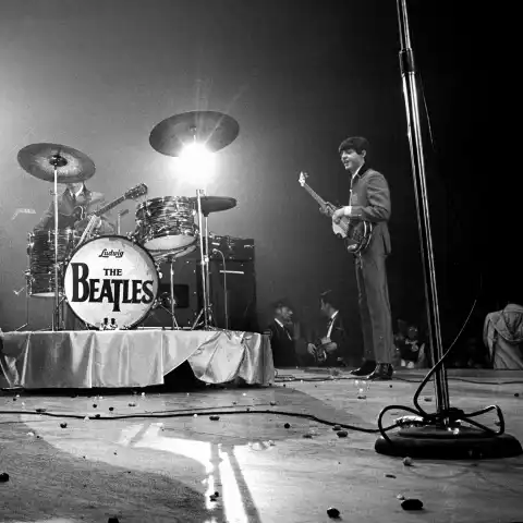 March 5, 2024, Washington, Dc, USA: English rock and roll band The Beatles on stage during performance, Washington Colis