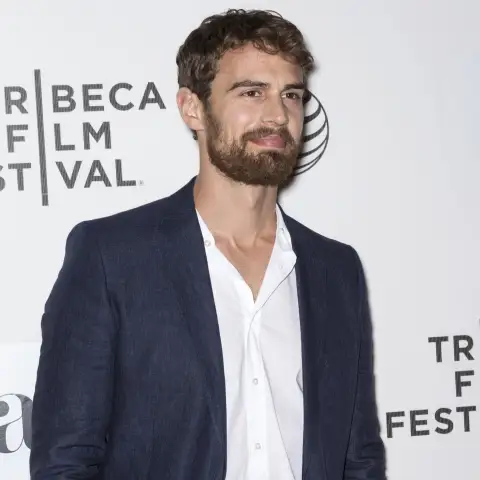 NEW YORK, NY - APRIL 17:  Actor Theo James attends the premiere of 'Franny' during the 2015 Tribeca
