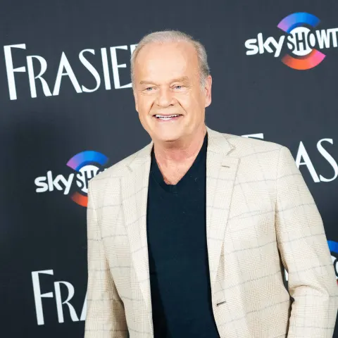 Actor Kelsey Grammer during the presentation of the new series of Frasier at the Rosewood Villamagna Hotel in Madrid, De