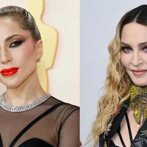 Lady Gaga and Madonna