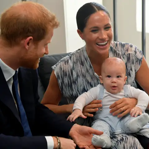 Meghan, Harry and Archie in Africa