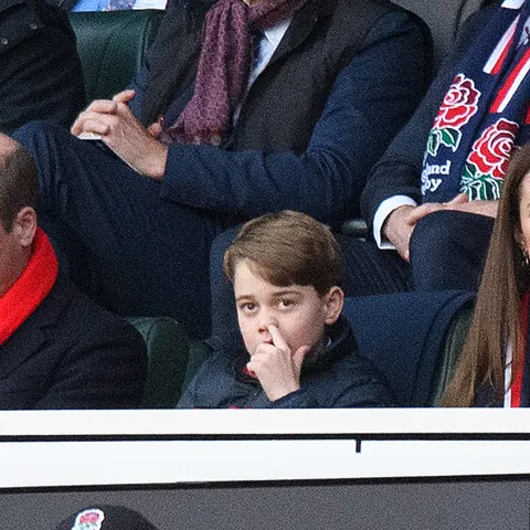 Prince George at a rugby match 2022