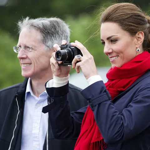 Princess Kate taking pictures