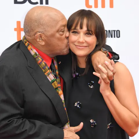 September 9 2018 Toronto Ontario Canada Music legend QUINCY JONES and daughter RASHIDA JONES
