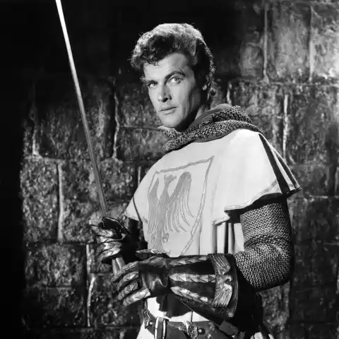 Roger Moore in 'Ivanhoe'