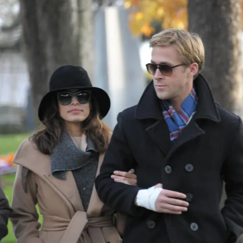 Eva Mendes and Ryan Gosling