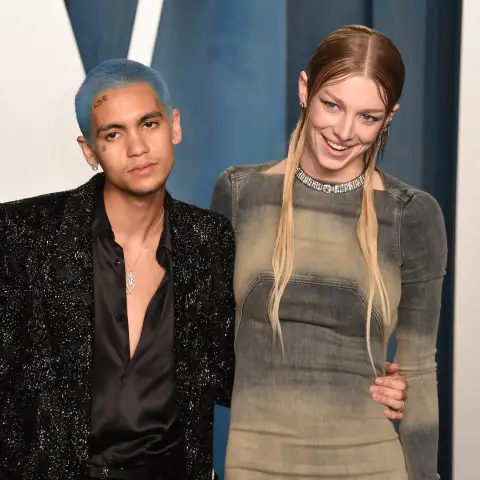 Hunter Schafer and Dominic Fike