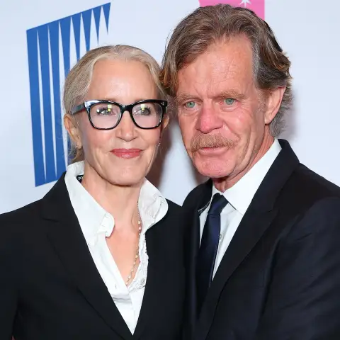 Felicity Huffman and William H. Macy