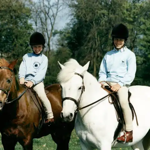 Zara Tindall and Peter Phillips