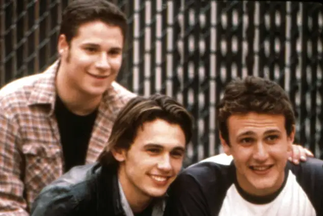 Seth Rogan, Jason Segel, and James Franco 'Freaks and Geeks' 1999