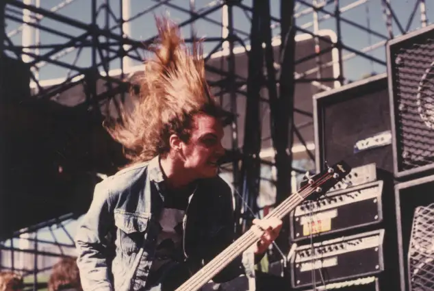 Metallica pictured in 1986.