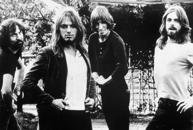 Nick Mason, Dave Gilmore, Roger Waters & Richard Wright Pink Floyd, Rock Group 01 May 1970