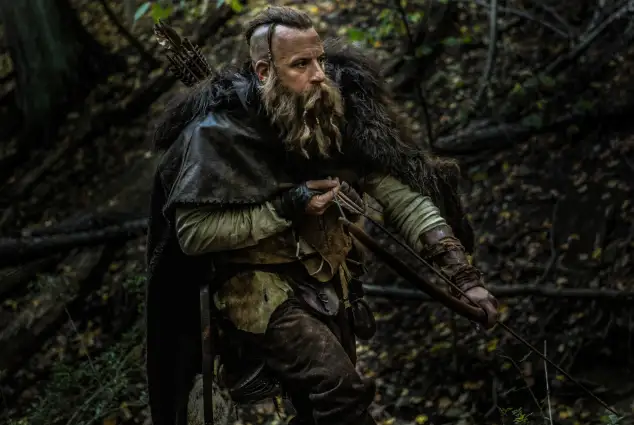 Vin Diesel with hair in The Last Witch Hunter﻿, 2015 movie pictures