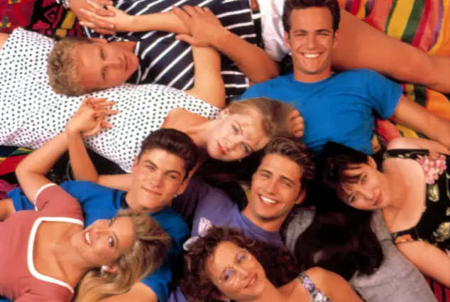 'Beverly Hills, 90210' Cast.