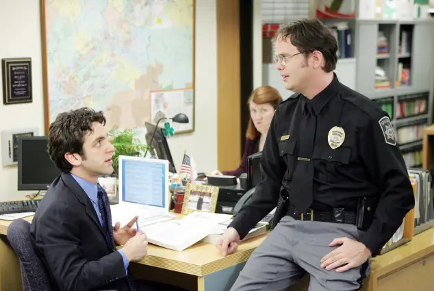 'THE OFFICE', BJ Novak, Rainn Wilson, 