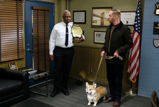 Andre Braugher and Marc Evan Jackson in 'Brooklyn Nine-Nine'.