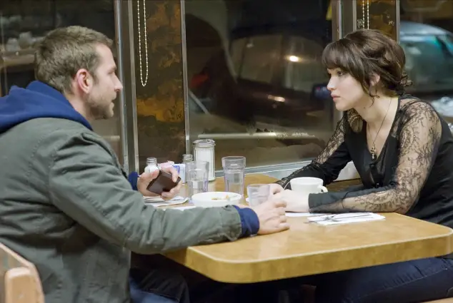 Bradley Cooper and Jennifer Lawrence in 'Silver Linings Playbook' (2012)