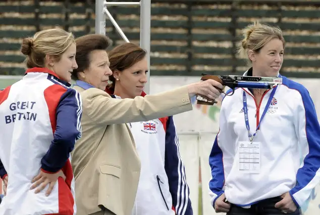 Princess Anne in Gillingham, Kent, on July 28th, 2011.