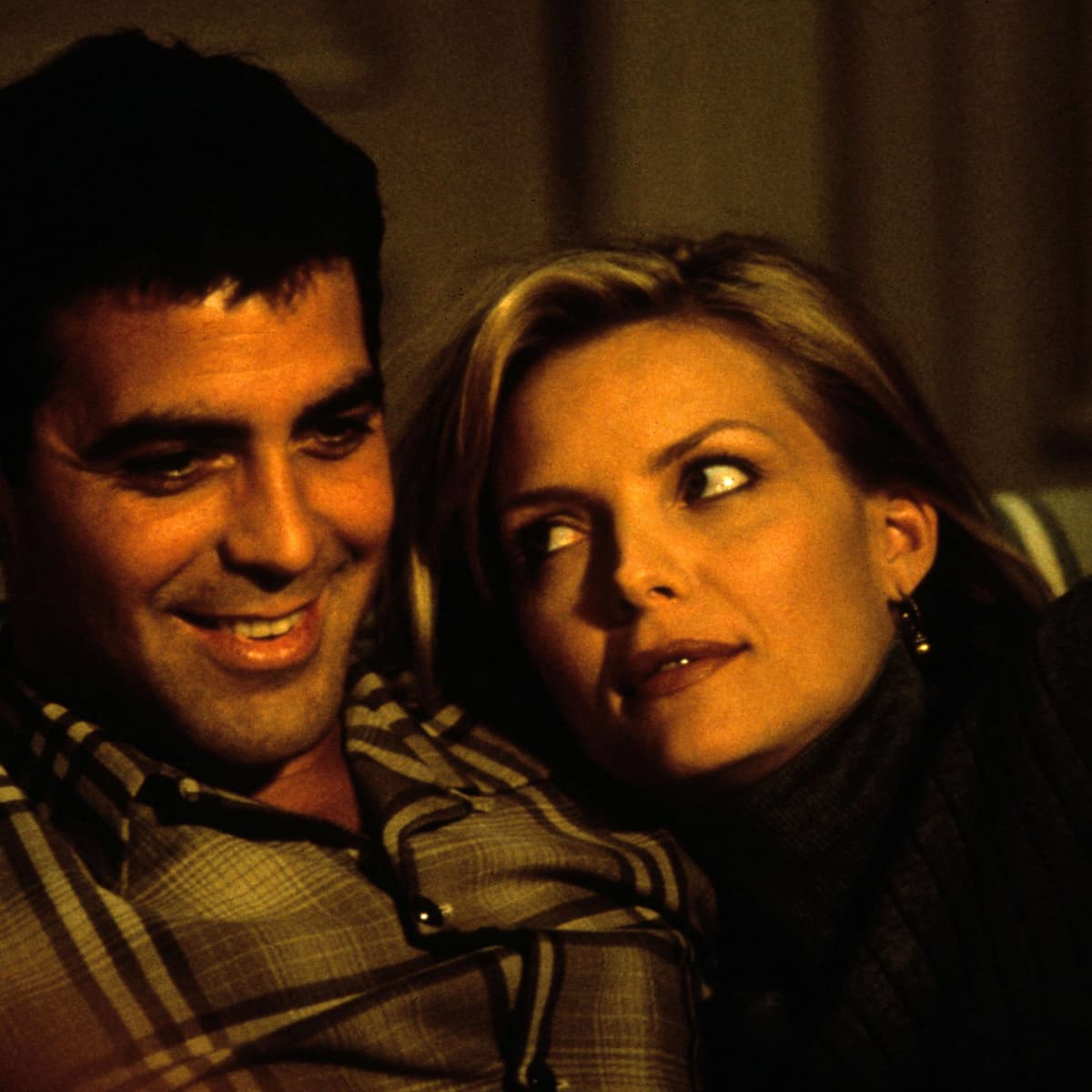 George Clooney And Michelle Pfeiffer Reunite After 25 Years