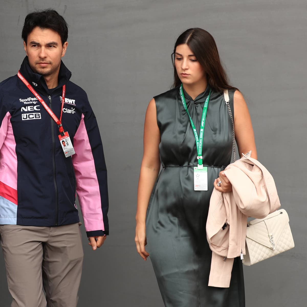 Conoce A Carola Martinez La Esposa De Sergio Checo Perez