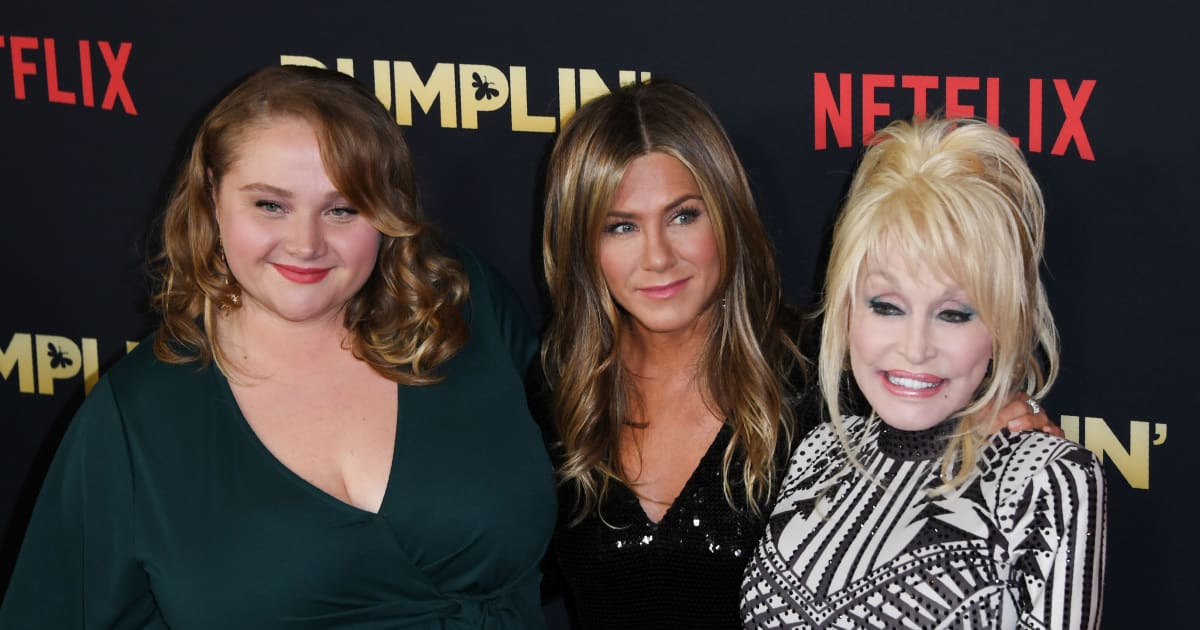'Dumplin' The Movie Brought Jennifer Aniston & Dolly Parton Together