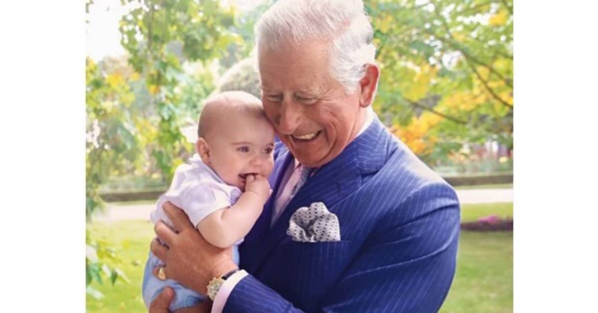 Prince Louis steals the show on Prince Charles's birthday