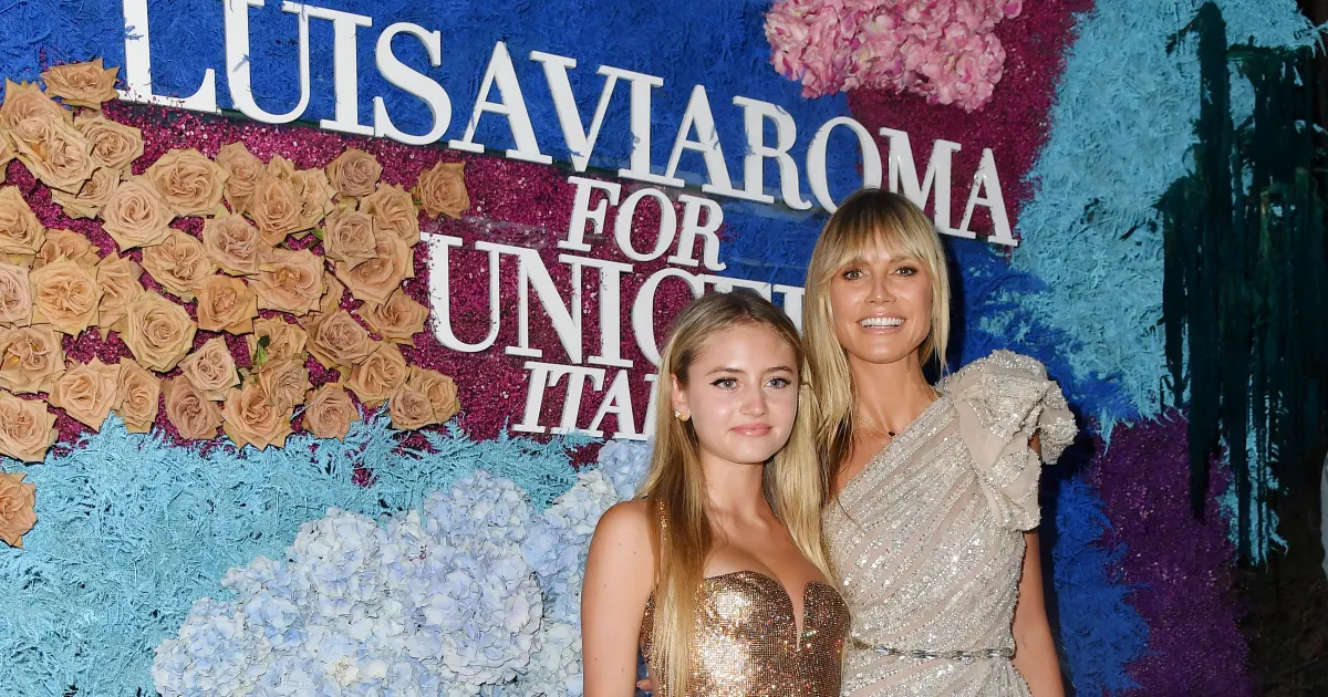 Unseen Photos Heidi Klum Shares Birthday Post For Daughter Leni