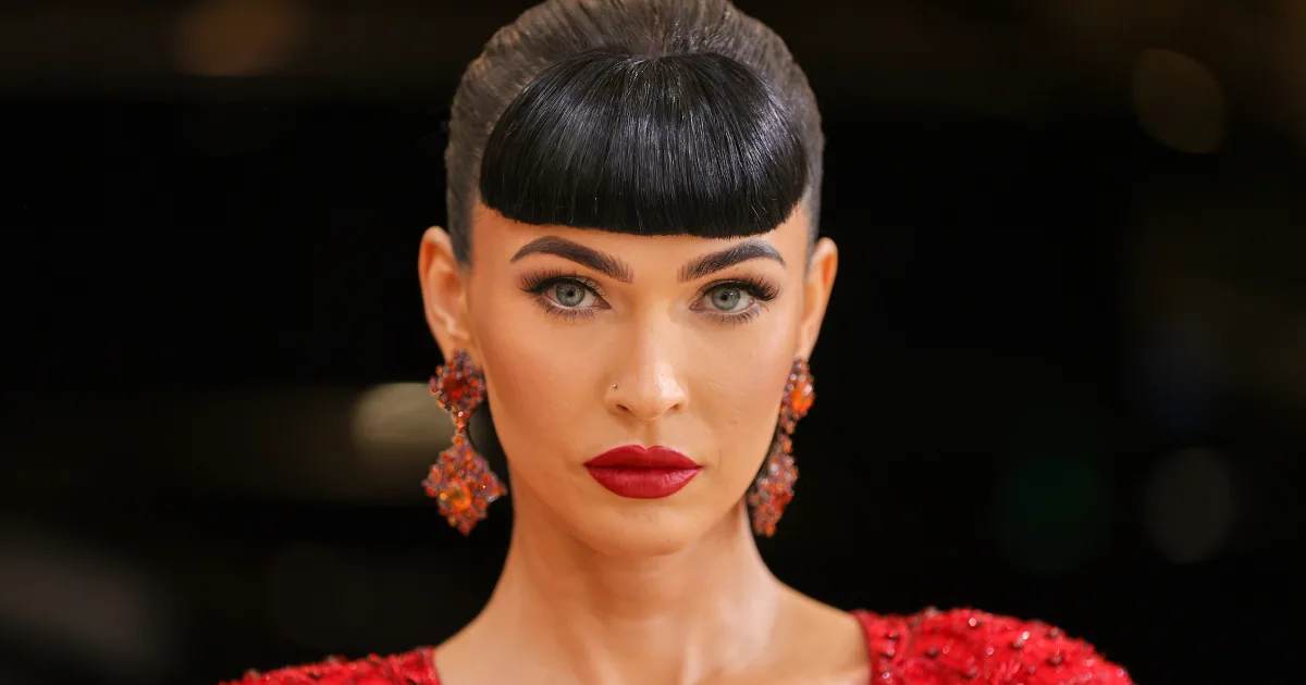 Megan Fox Flaunts Her Baby Bump In A Sheer Dress