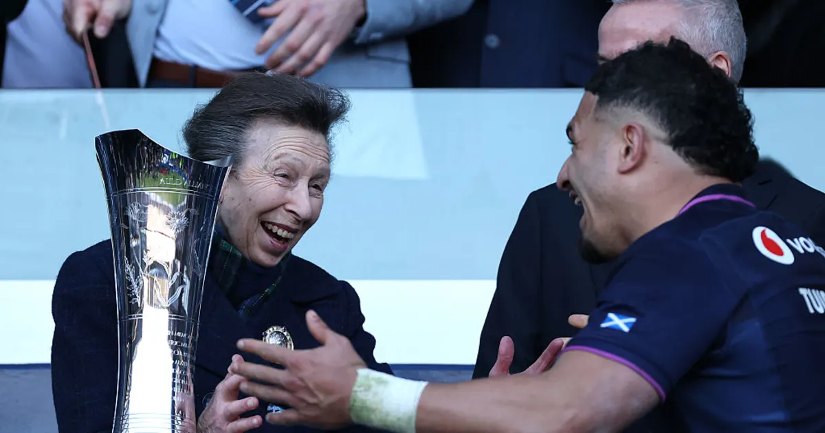 Princess Anne’s Long-Awaited Hug with Rugby Player Delights Fans