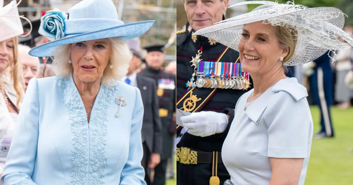 Coordinated? Queen Camilla & Duchess Sophie Twin In Stunning Look
