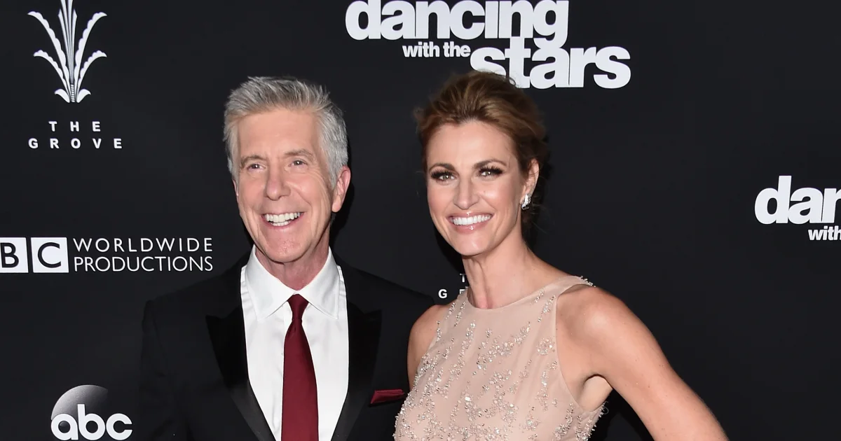 'Dancing with the Stars' Erin Andrews and Tom Bergeron Exit Show(02)