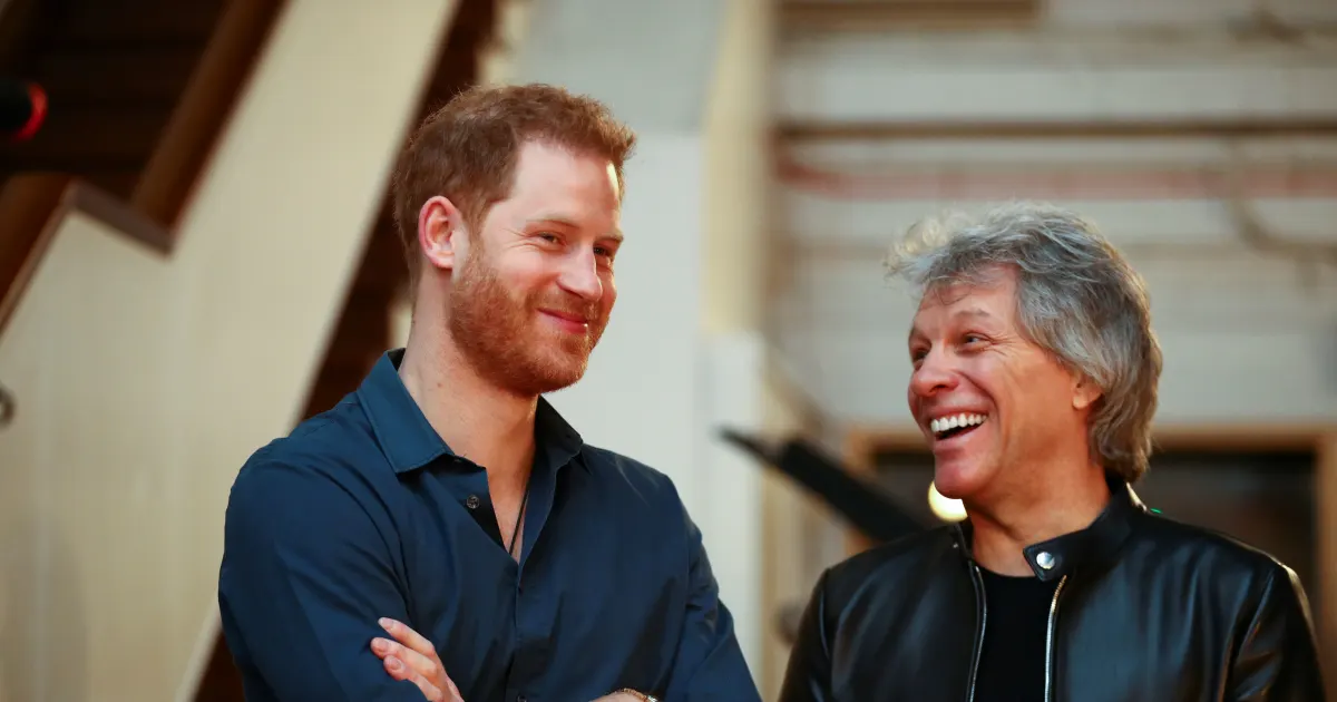 Prince Harry & Jon Bon Jovi Release Their Musical Collaboration(01)