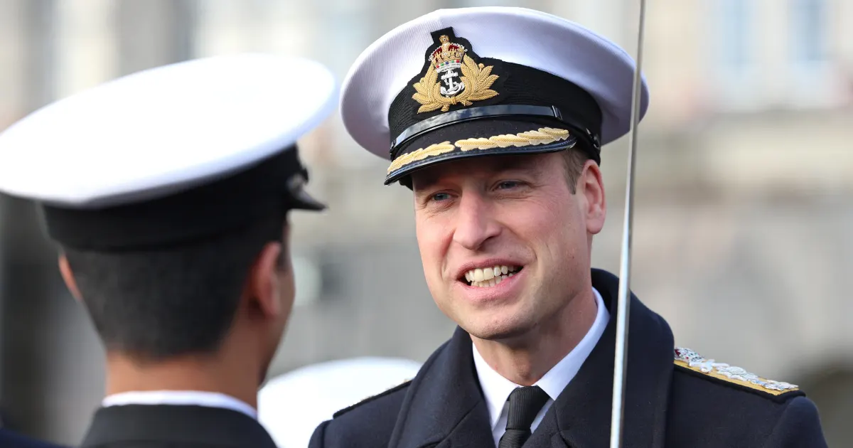 Prince William Honors Naval Cadets And Reflects On Royal Legacy