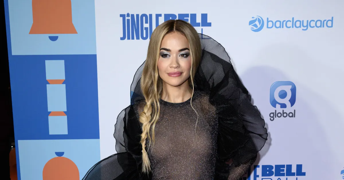 Insane Cleavage! Rita Ora Shows Off What She's Got!