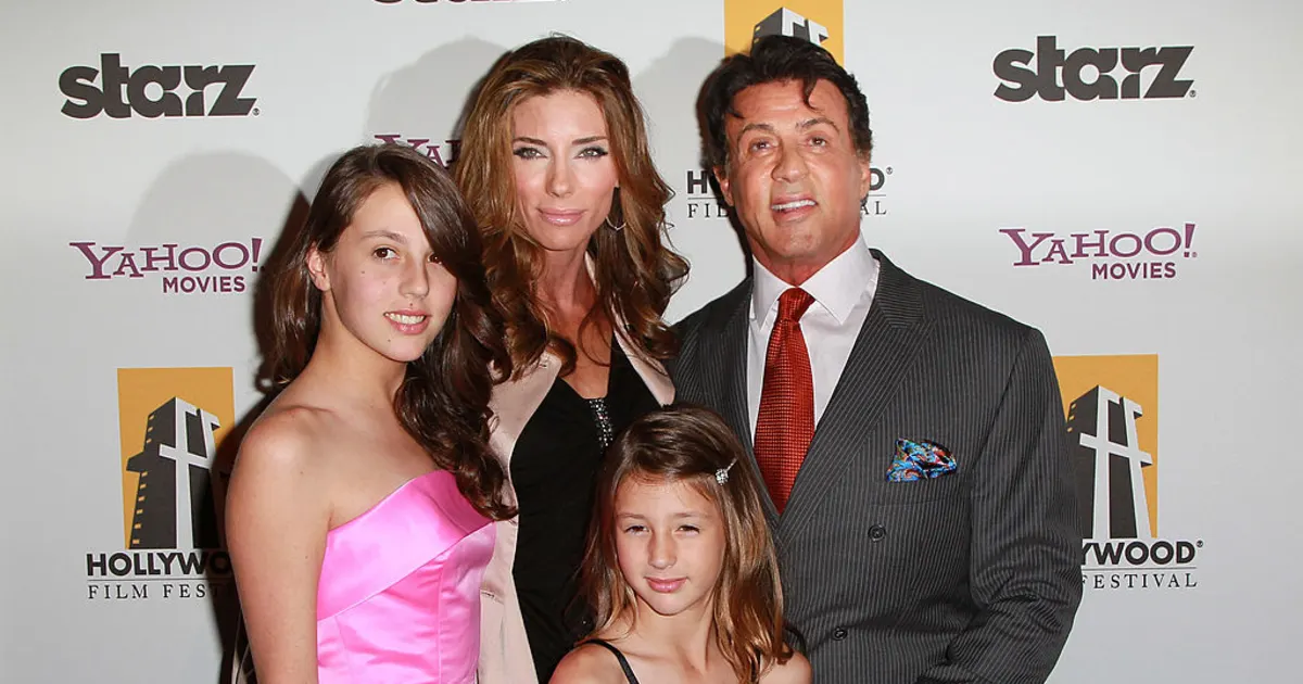 Sylvester Stallone's Children's Stunning Transformations(08)