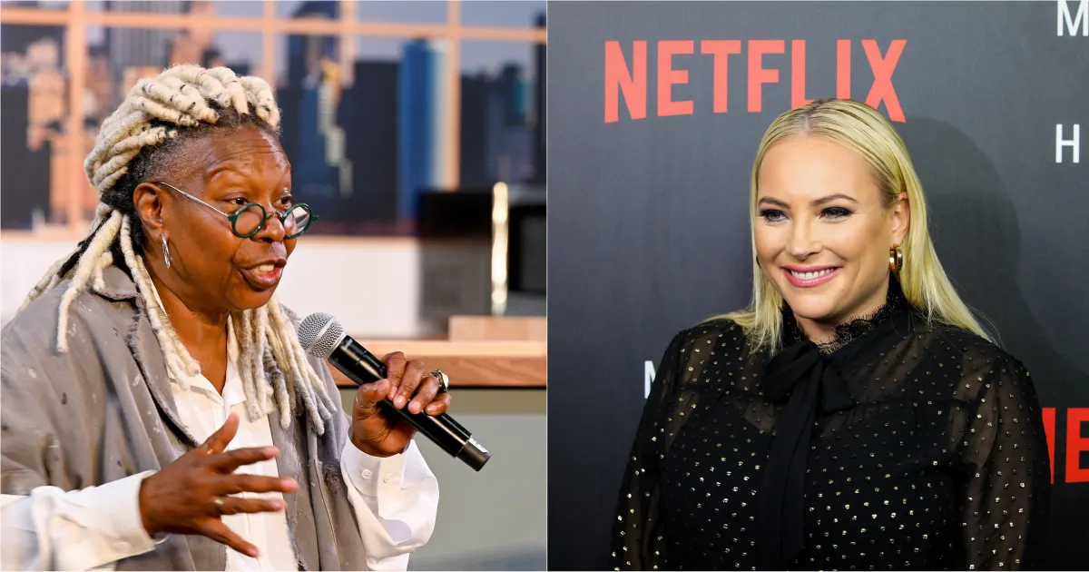 'The View' Whoopi Goldberg Tells Meghan McCain To "Stop Talking"(01)