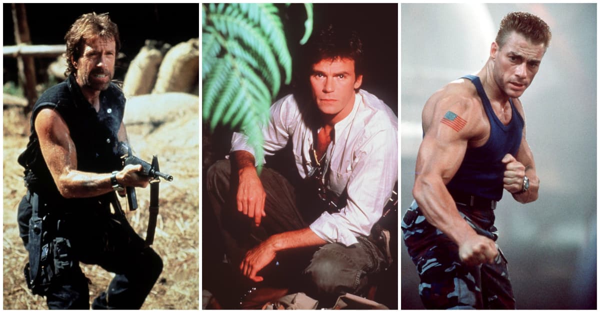 Action Movie Heroes From The 80's & 90's: What They Look Like Now