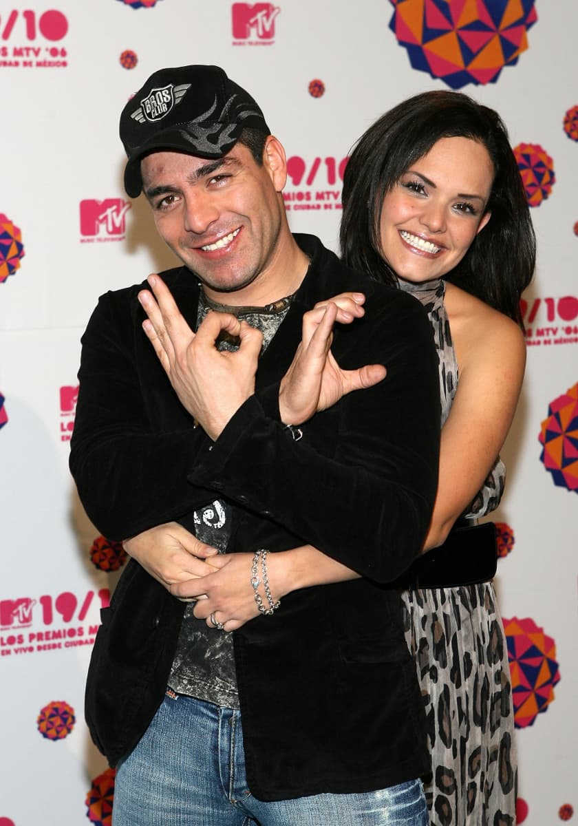 Omar Chaparro y su esposa conoce