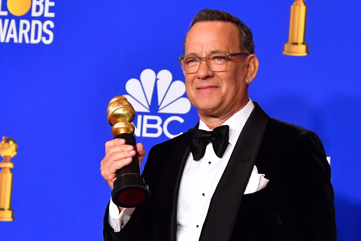 Tom Hanks Delivers Emotional Speech At 2020 Golden Globes