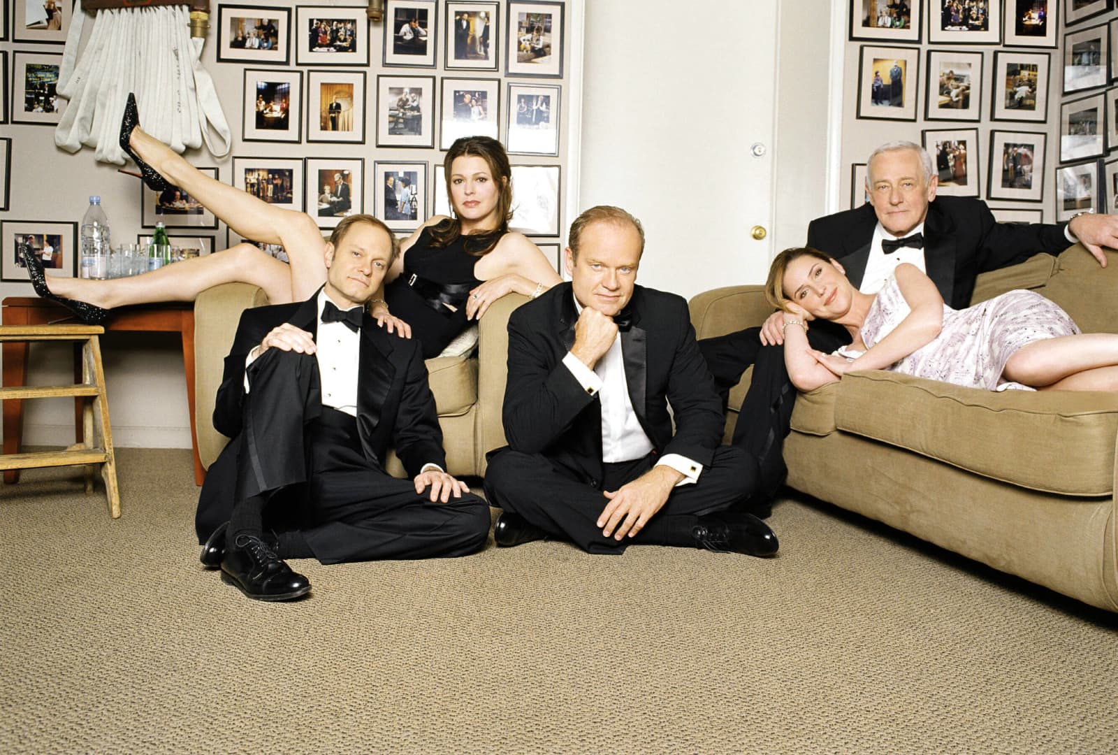 The Frasier Cast Then And Now Kelsey grammer as frasier crane. the frasier cast then and now