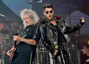 Adam Lambert With Queen