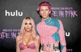 Megan Fox and Machine Gun Kelly Barbie and Ken movie film premiere 2022 pictures photos pink