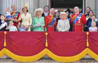 La familia real británica