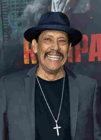 Danny Trejo attends the World Premiere of "Rampage" on April 4, 2018, in Los Angeles, California