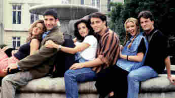 Cast of the series 'Friends'
