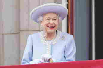Queen Elizabeth II Trooping the Colour parade Platinum Jubilee pictures photos 2022 royal family