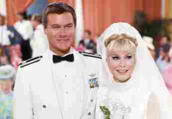 Why was 'I Dream of Jeannie' cancelled CBS wedding episode ended Barbara Eden Larry Hagman Jeannie Tony married ratings
