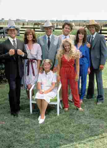 The cast of "Dallas"