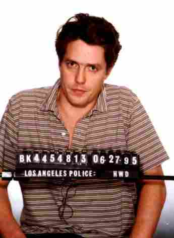 Hugh Grant arrested on June 27, 1995.